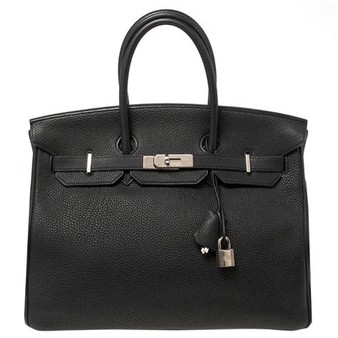 Hermes Birkin Black Palladium Hardware 